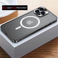 Magnetic Charging Aluminium Case Cover for iPhone - ARKAY KOLLECTION