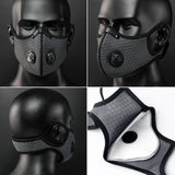 Face Mask with dual Valve and Carbon Filter - ARKAY KOLLECTION