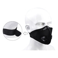 Face Mask with dual Valve and Carbon Filter - ARKAY KOLLECTION